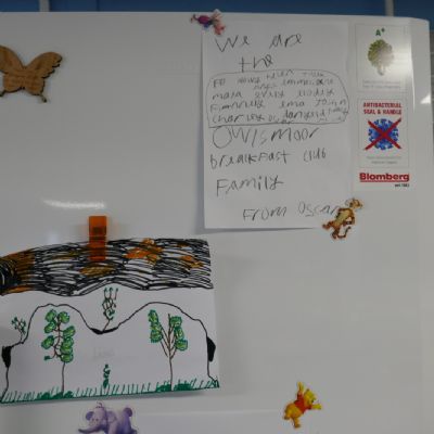 Pupil fridge art