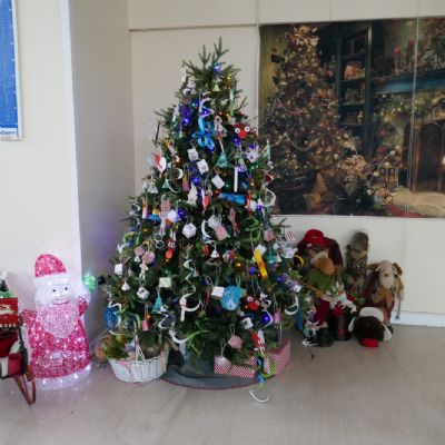 It looks a lot like Christmas!